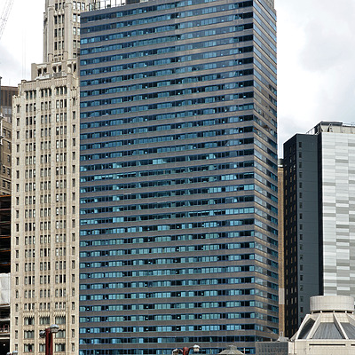Wyndham Grand Chicago Riverfront Hotel by John W. Cahill