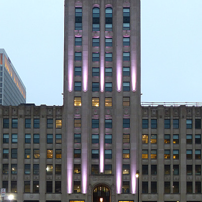 Detroit Free Press Building by Nate Lindsey
