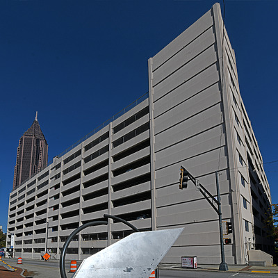 Emory University Hospital Midtown Parking by John W. Cahill
