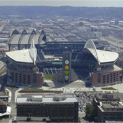 CenturyLink Field by Garrett Stout