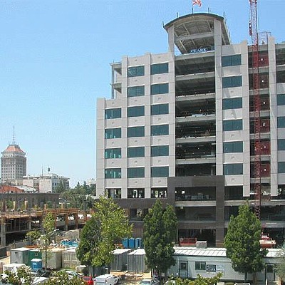 Tower at Convention Center Court by Jim Schwartz