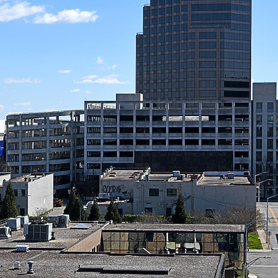 Bellemeade Street Parking Deck by John W. Cahill