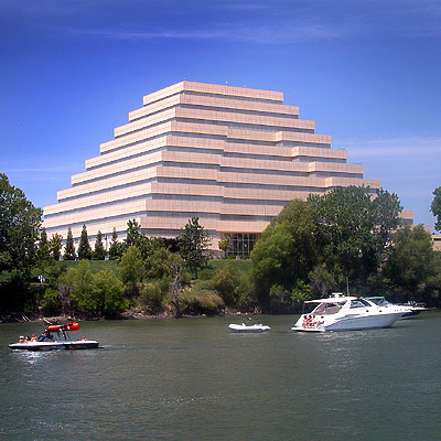 The Ziggurat Building by Jim Schwartz