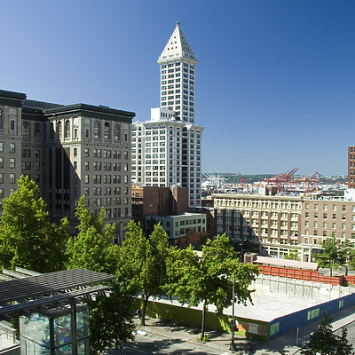 Smith Tower by Pavel Toczynski