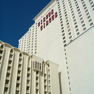 Circus Circus - West Tower by Rodney Gunn