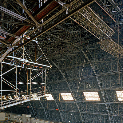 Goodyear Airdock by Historic American Buildings Survey, Jet Lowe