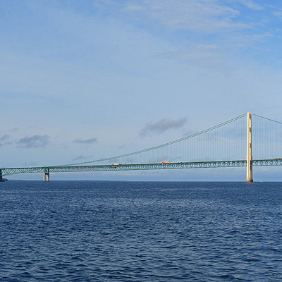 Mackinac Bridge by Nate Lindsey