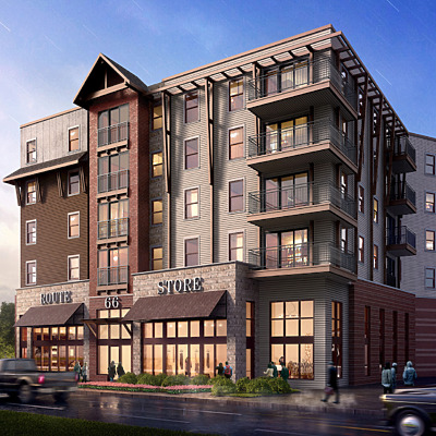 HUB Flagstaff by Myefski Architects, Inc.