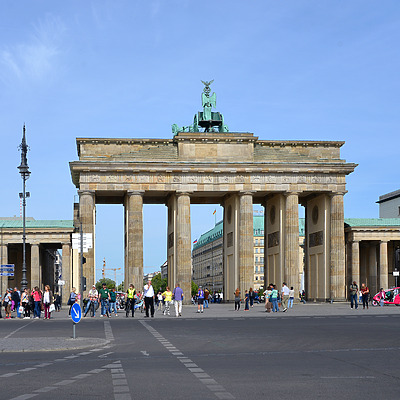 Brandenburger Tor by John W. Cahill