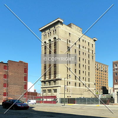 Detroit Building by Nate Lindsey