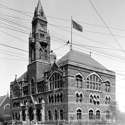 U.S. Custom House by Detroit Publishing Co.