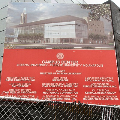 IUPUI Campus Center by James Peacock