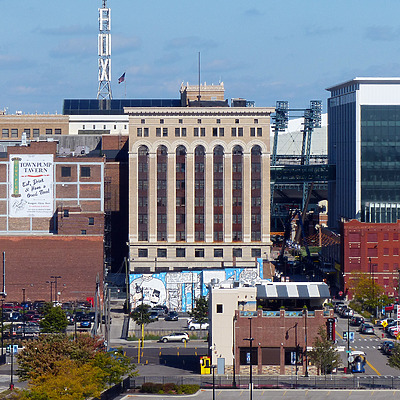 Detroit Building by Nate Lindsey