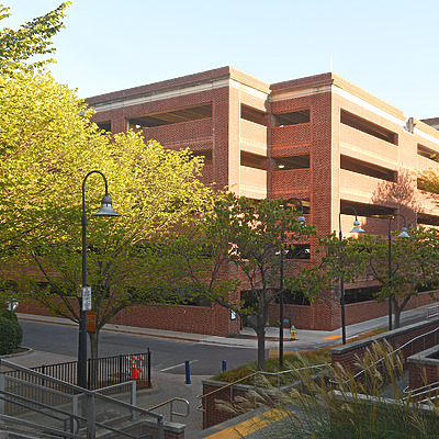 Carroll Creek Parking Deck by John W. Cahill