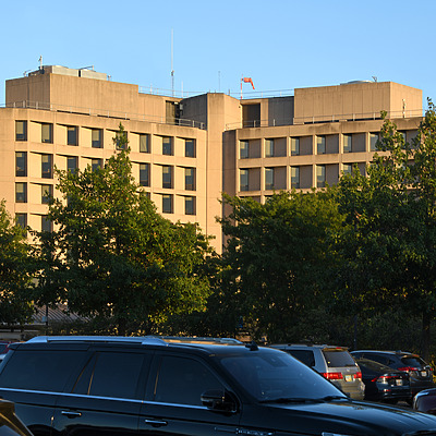 St. Rita's Hospital Patient Tower by John W. Cahill