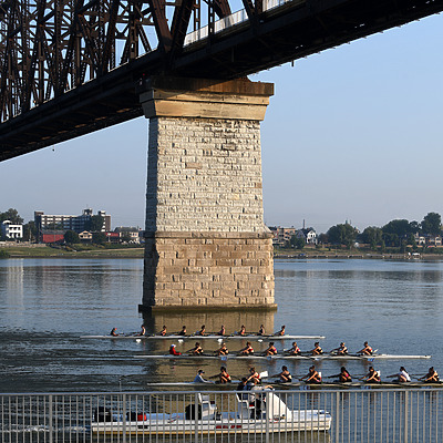 Big Four Bridge by John W. Cahill
