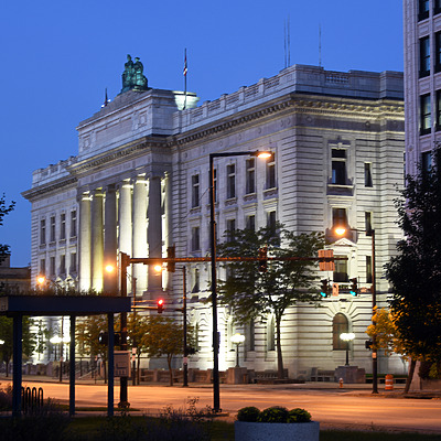 Mahoning County Courthouse by John W. Cahill