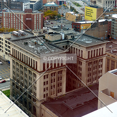 Detroit Police Department Headquarters by Nate Lindsey