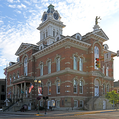 Athens County Courthouse by John W. Cahill