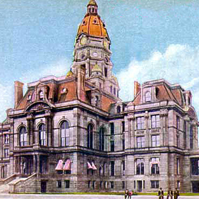 Vigo County Courthouse by A. Herz