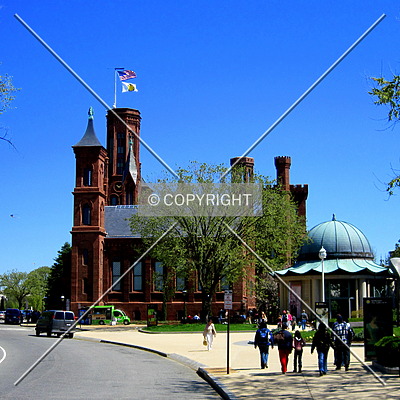 Smithsonian Castle by Rodney Gunn