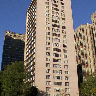 Twin Towers East by Daniel Kieckhefer