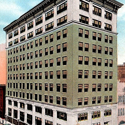 Lafayette Life Building by Wayne Novelty and Publishing Co.