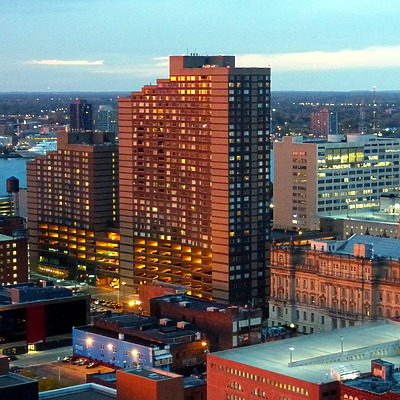 Millender Center Apartments by Nate Lindsey