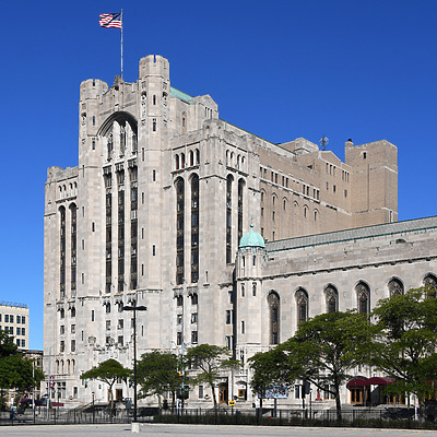 Detroit Masonic Temple by John W. Cahill