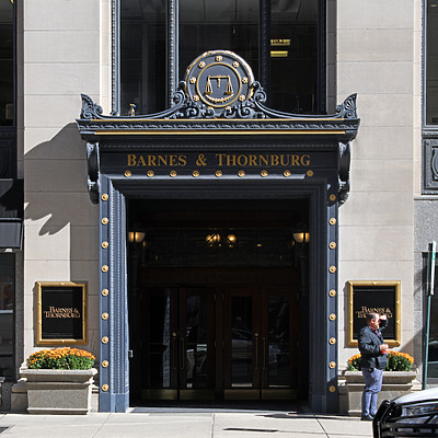 Barnes and Thornburg Building by John W. Cahill