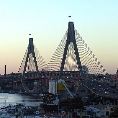 Anzac Bridge by John Bek