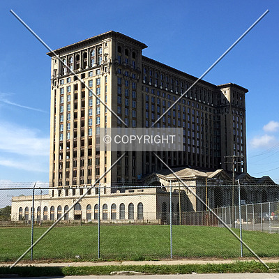Michigan Central Station by Nate Lindsey