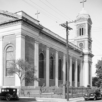 Cathedral-Basilica of the Immaculate Conception by Historic American Buildings Survey/ E. W. Russell
