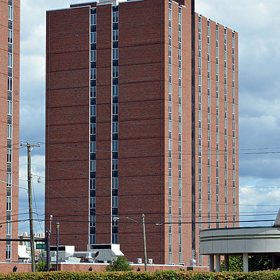 Twin Towers East by John W. Cahill