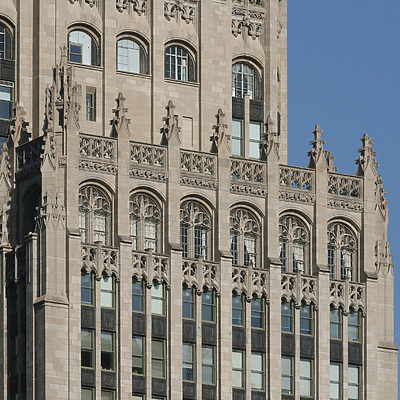 Tribune Tower by Michiel van Dijk