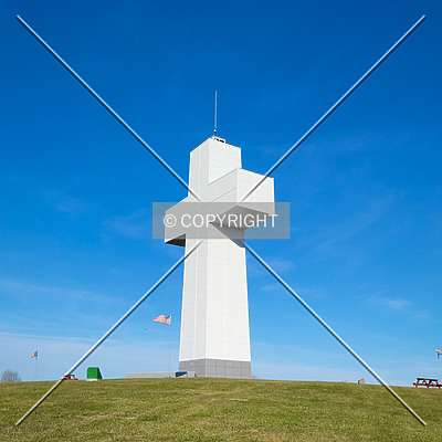 Bald Knob Cross of Peace by Ryan Hildebrand