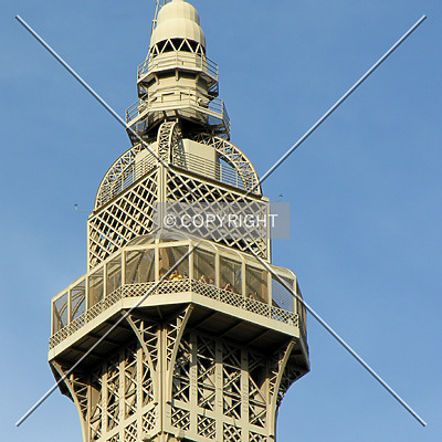 Paris - Eiffel Tower by Lizzie Morrison