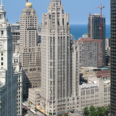 Tribune Tower by Michiel van Dijk