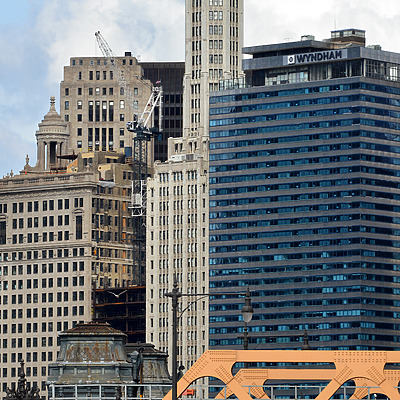 Mather Tower by John W. Cahill