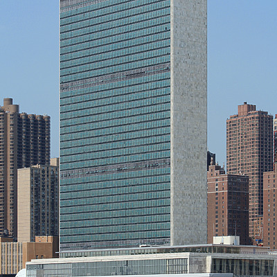 United Nations Secretariat Building by Michiel van Dijk