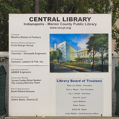 Indianapolis-Marion County Central Library by James Peacock