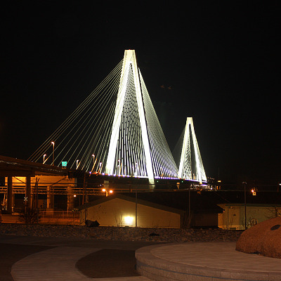 Stan Musial Veterans Memorial Bridge by Ryan Hildebrand