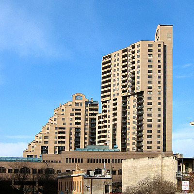 The Falls and the Pinnacle by James Peacock
