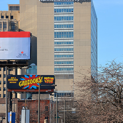 Hahnemann University Hospital North Tower by John W. Cahill