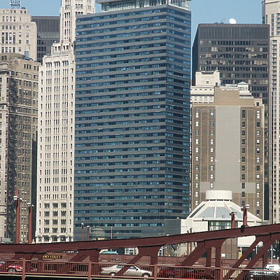 Wyndham Grand Chicago Riverfront Hotel by Daniel Kieckhefer