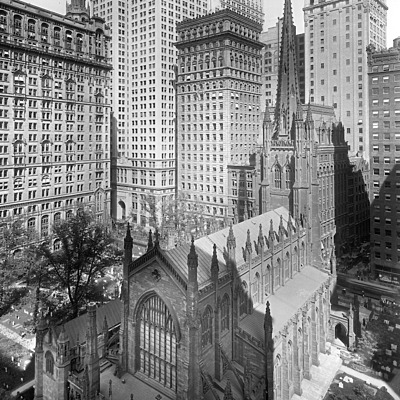 Trinity Church by Detroit Publishing Co.
