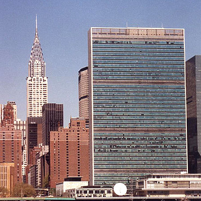 United Nations Secretariat Building by Nate Lindsey