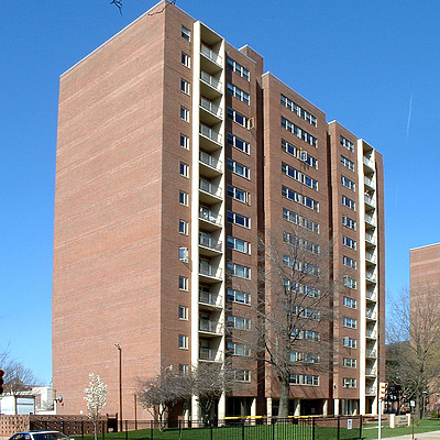 George M. Rhodes Apartments by John Cahill