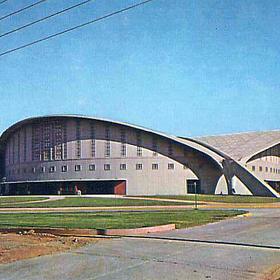 Stegeman Coliseum by Asheville Post Card Co.