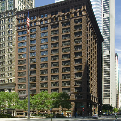 Marquette Building by Pavel Toczynski